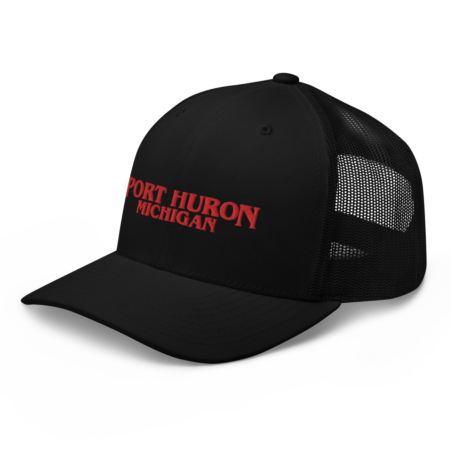 'Port Huron Michigan' Trucker Hat (1980s Drama Parody)