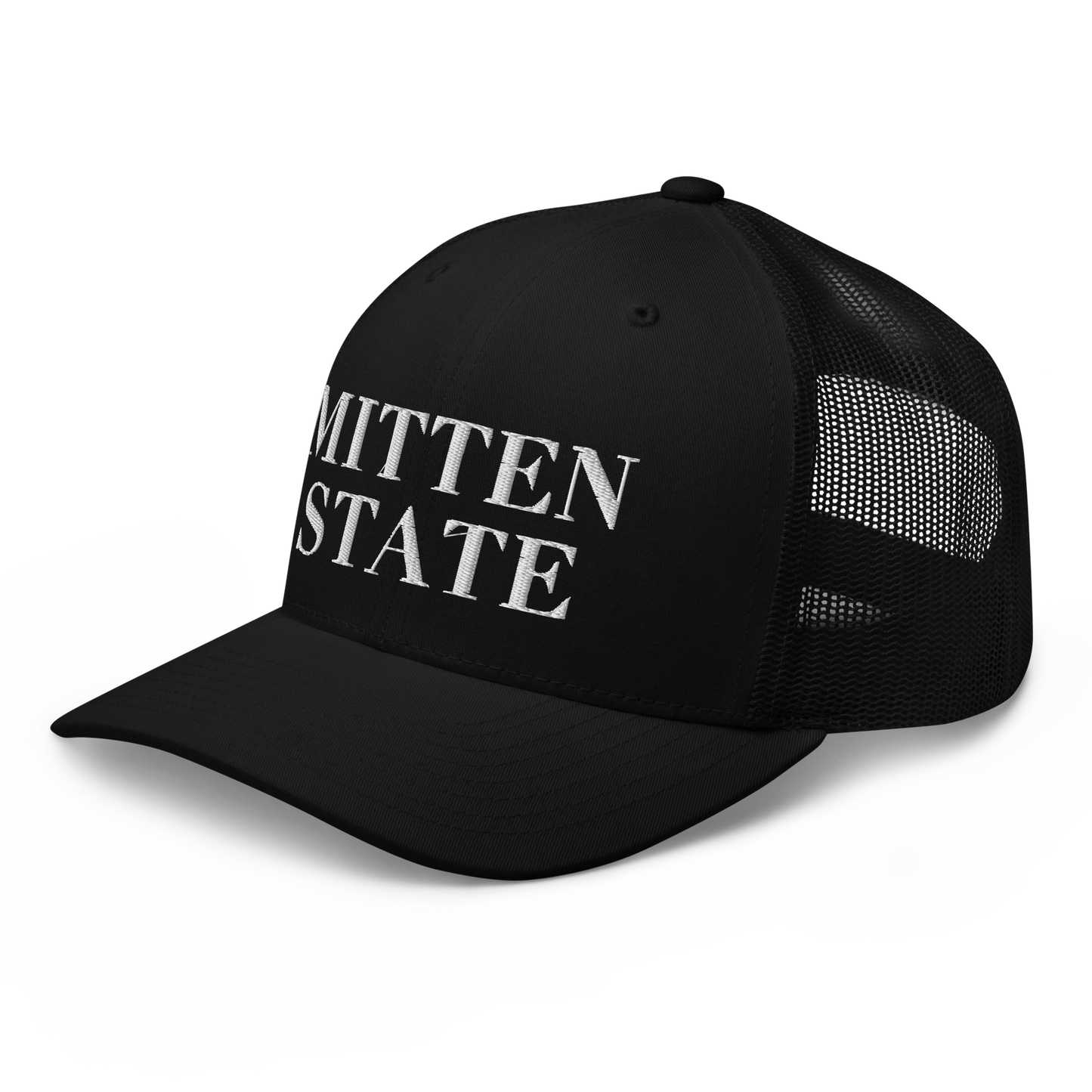 Michigan 'Mitten State' Trucker Hat (Didone Font)