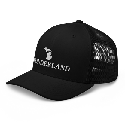 Michigan 'Wonderland' Trucker Hat (Didone Font)