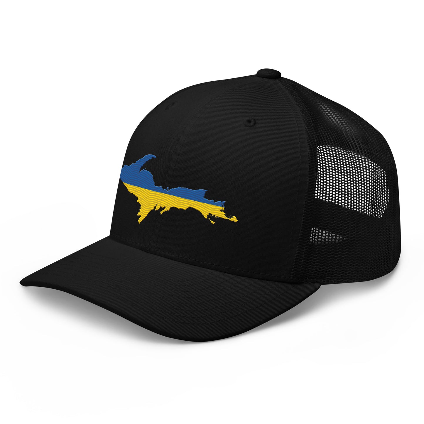 Michigan Upper Peninsula Trucker Hat (Ukraine Edition)