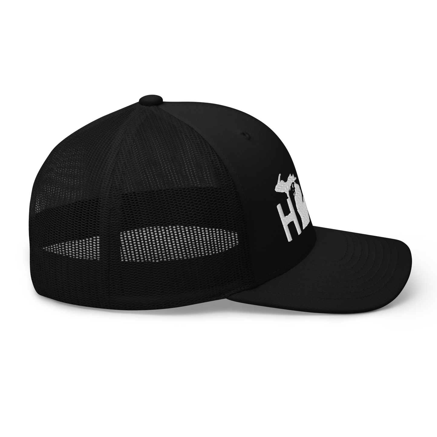 Michigan 'Home' Trucker Hat (Geometric Sans Font)