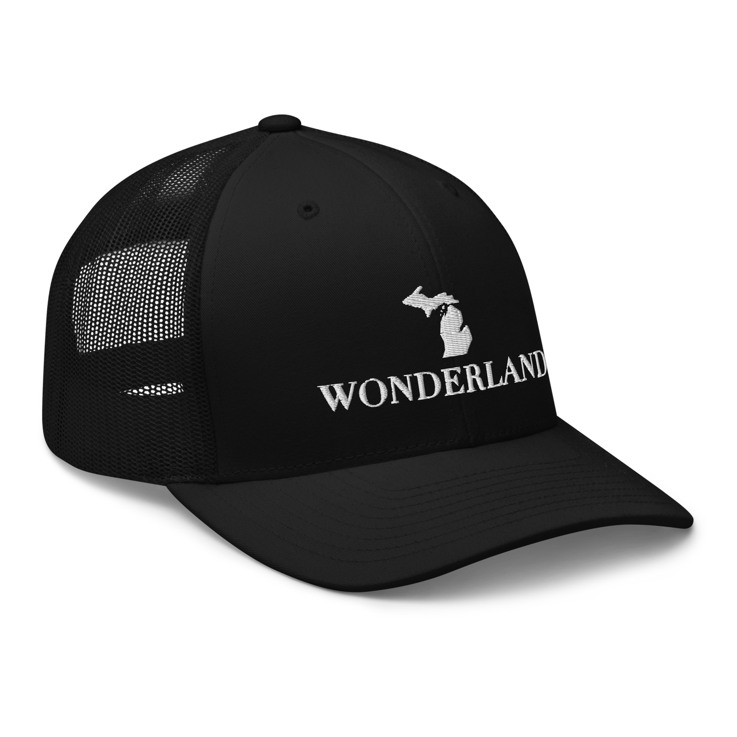 Michigan 'Wonderland' Trucker Hat (Didone Font)