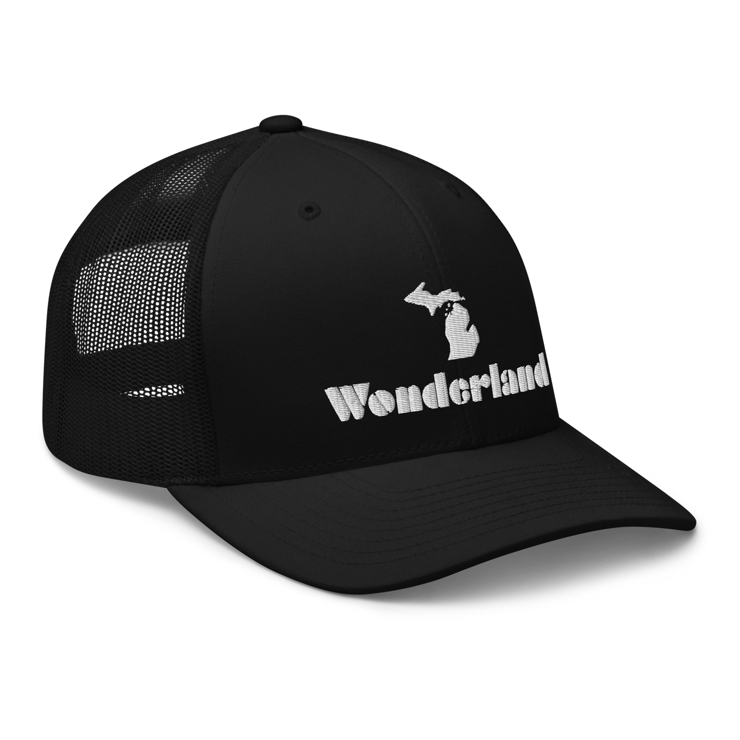 Michigan 'Wonderland' Trucker Hat (Art Deco Font)