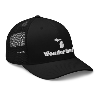 Michigan 'Wonderland' Trucker Hat (Art Deco Font)