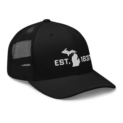 Michigan 'EST 1837' Trucker Hat (Athletic Font)