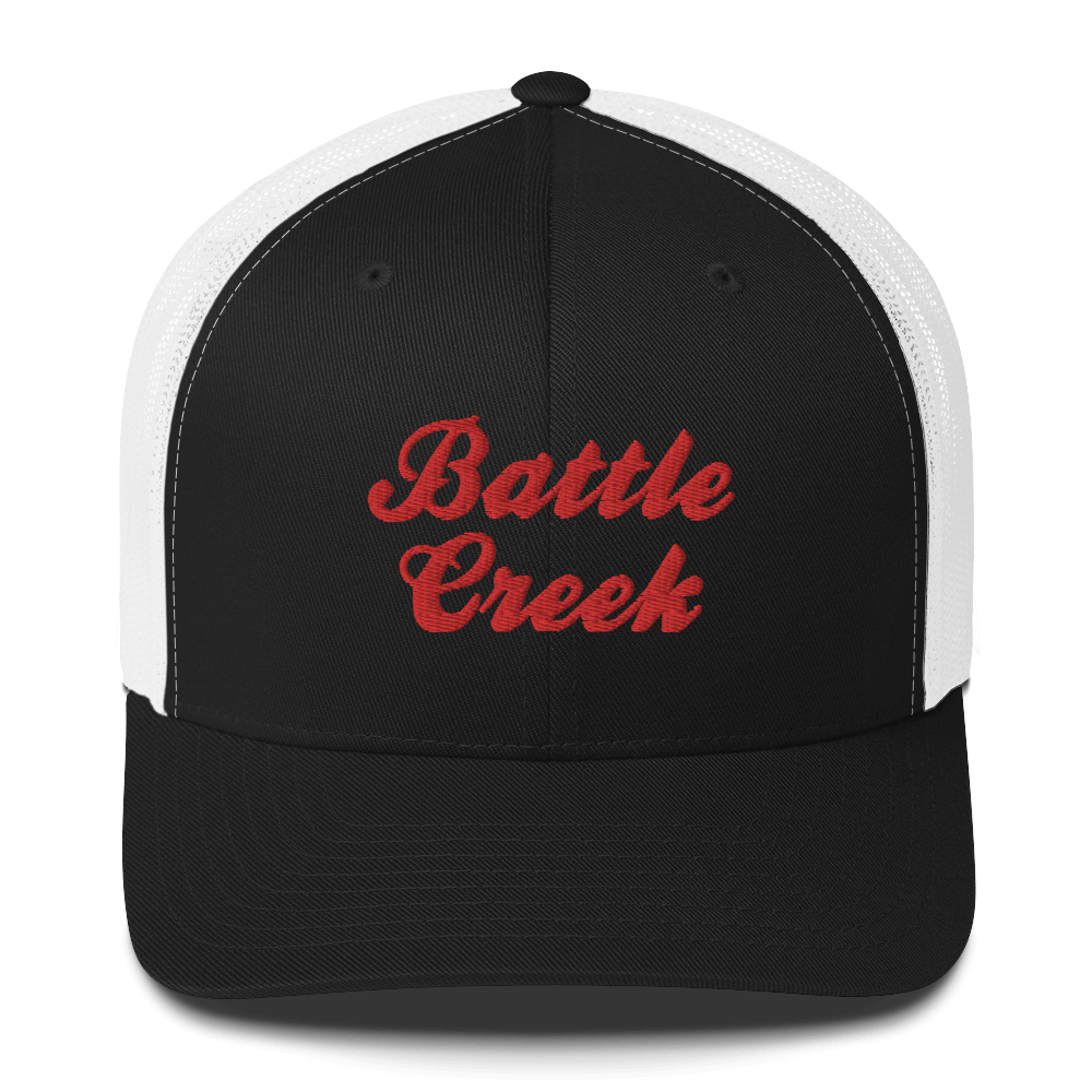 'Battle Creek' Trucker Hat (Cerealmaker Parody)