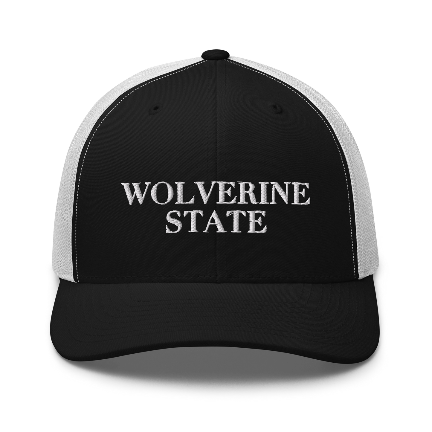 Michigan 'Wolverine State' Trucker Hat (Didone Font)