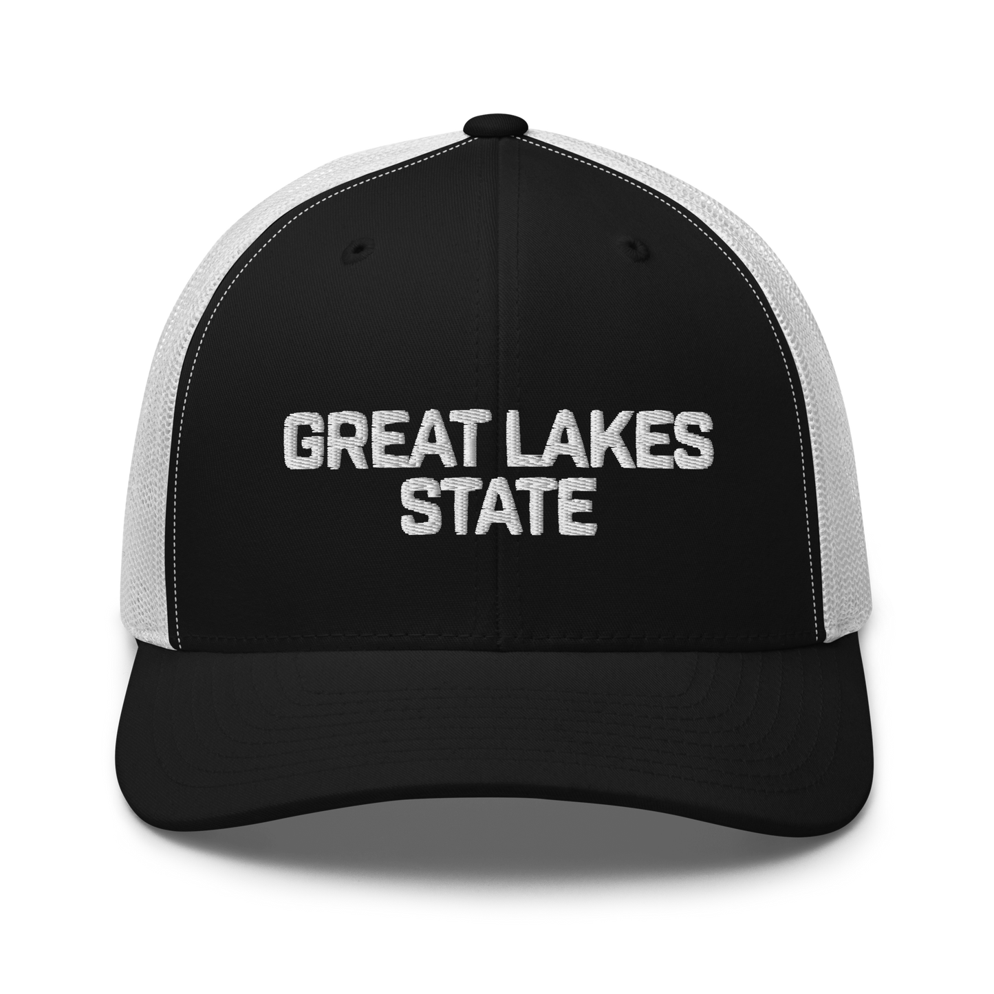 Michigan 'Great Lakes State' Trucker Hat (Maritime Font)