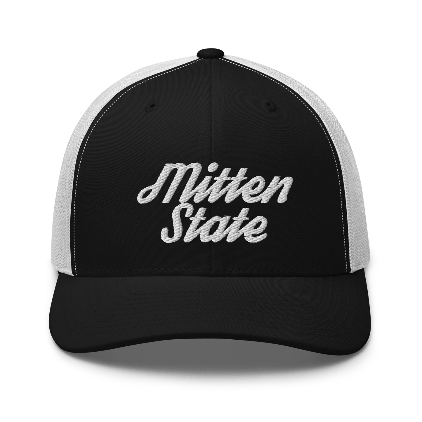 Michigan 'Mitten State' Trucker Hat (Script Font)