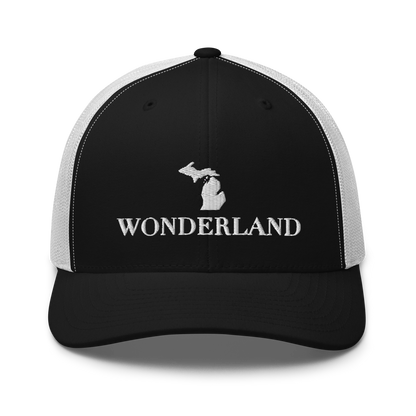 Michigan 'Wonderland' Trucker Hat (Didone Font)