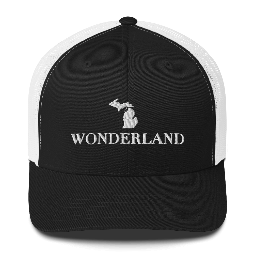 Michigan 'Wonderland' Trucker Hat (Didone Font)