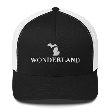 Michigan 'Wonderland' Trucker Hat (Didone Font)