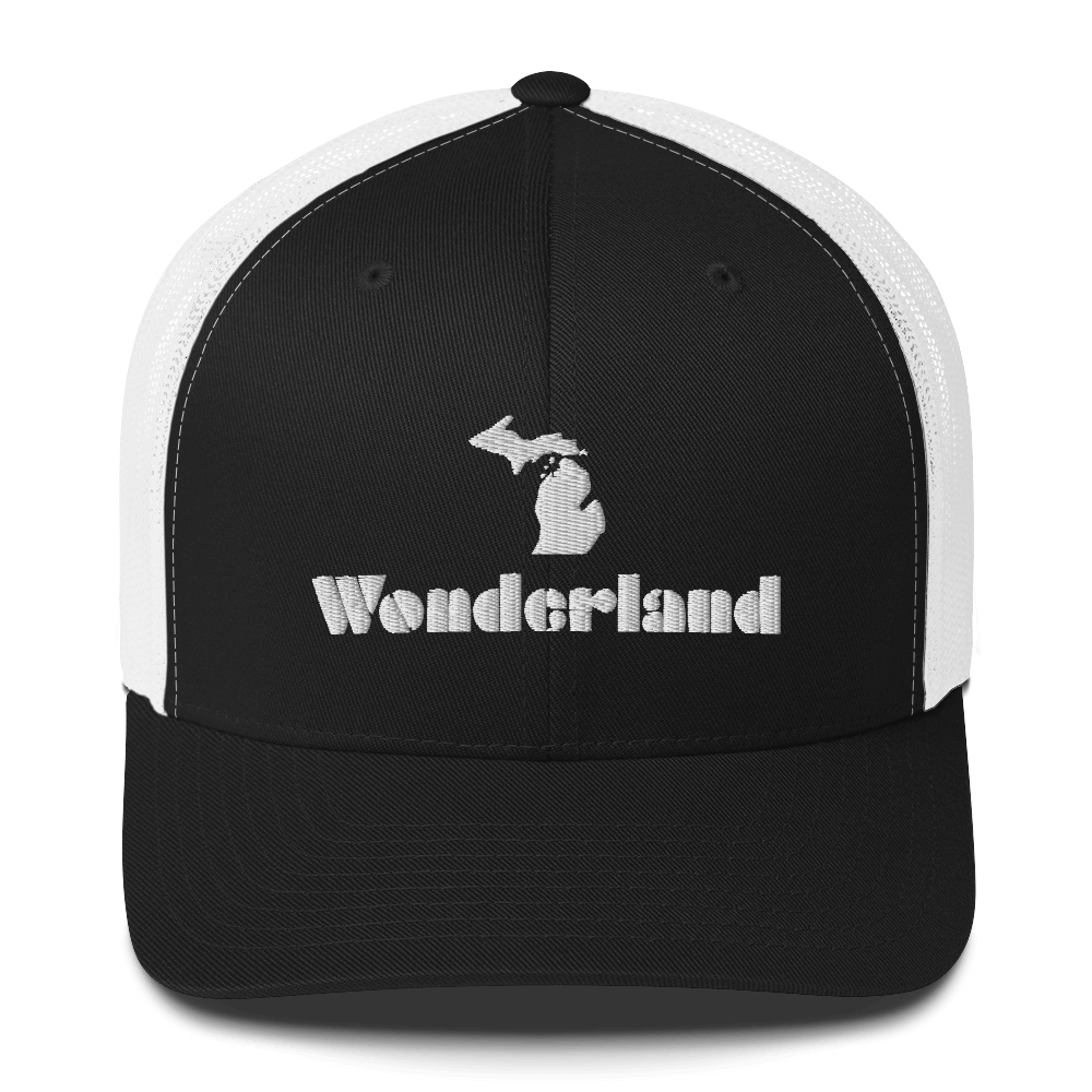 Michigan 'Wonderland' Trucker Hat (Art Deco Font)