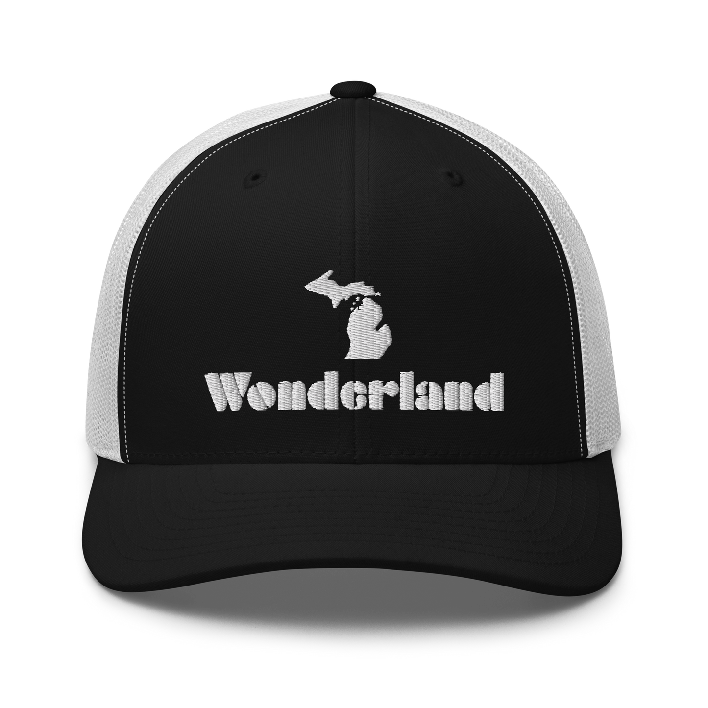 Michigan 'Wonderland' Trucker Hat (Art Deco Font)