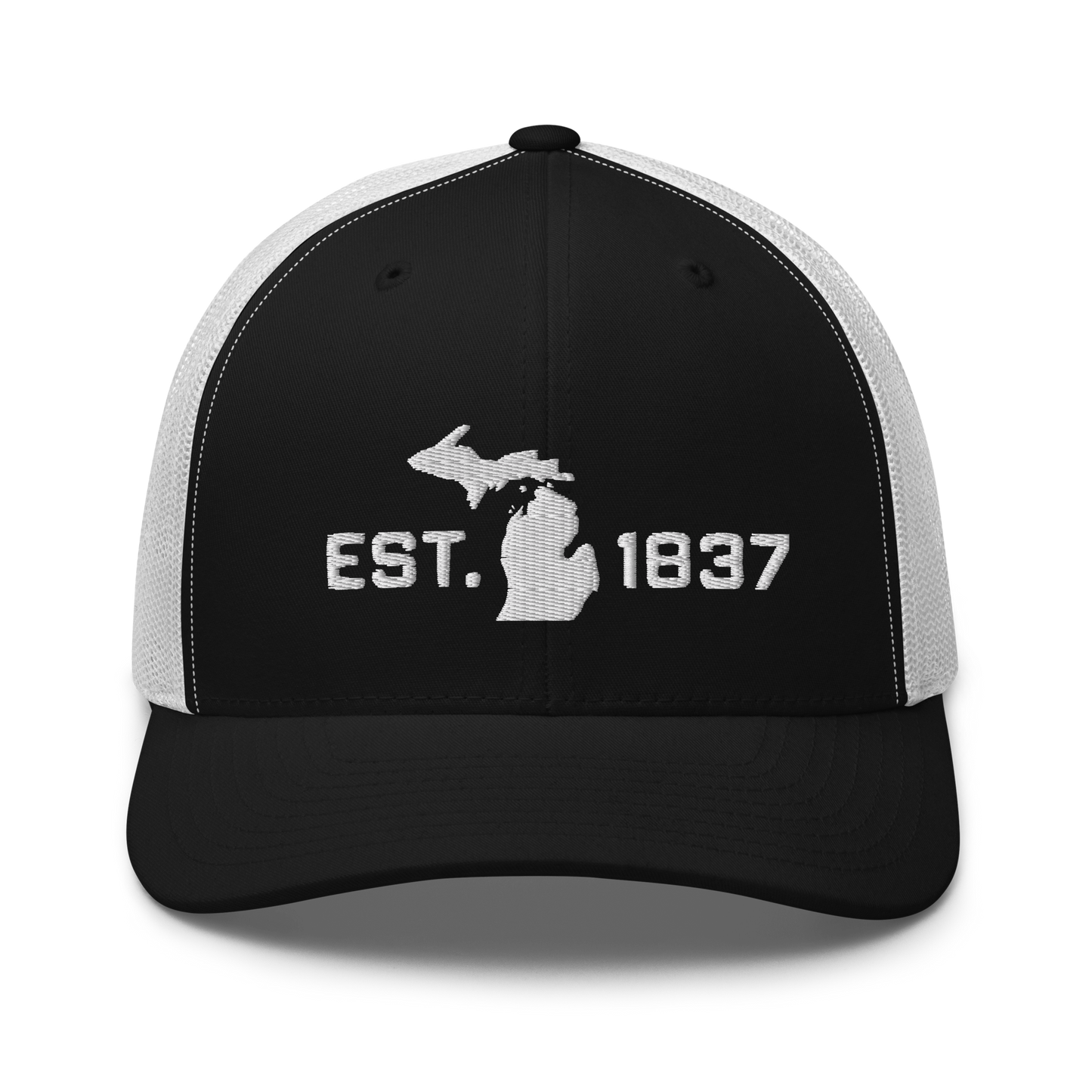 Michigan 'EST 1837' Trucker Hat (Athletic Font)