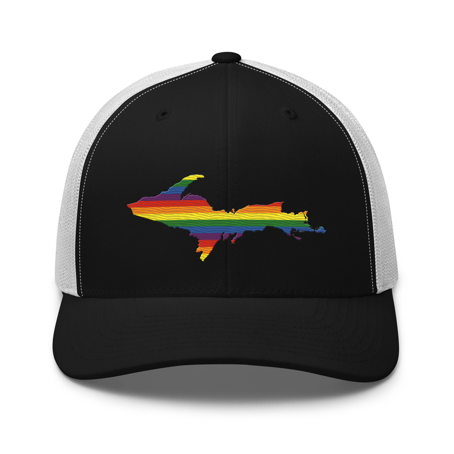 Michigan Upper Peninsula Trucker Hat (Pride Edition)