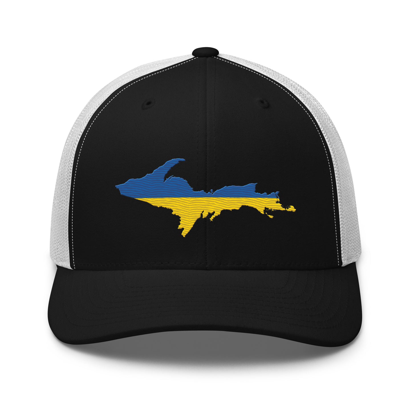 Michigan Upper Peninsula Trucker Hat (Ukraine Edition)