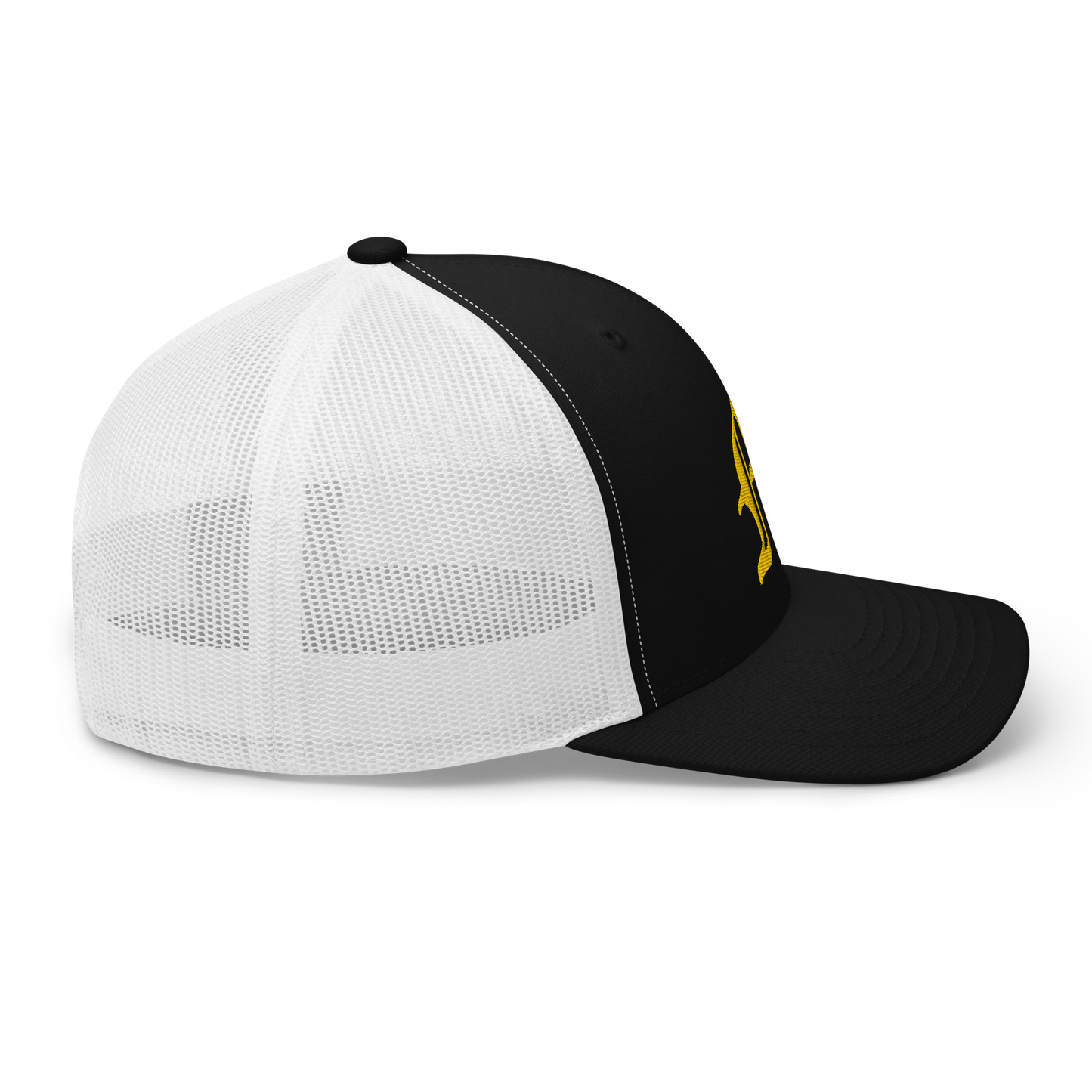 Michigan 'Old English M' Trucker Hat | Gold Embroidery