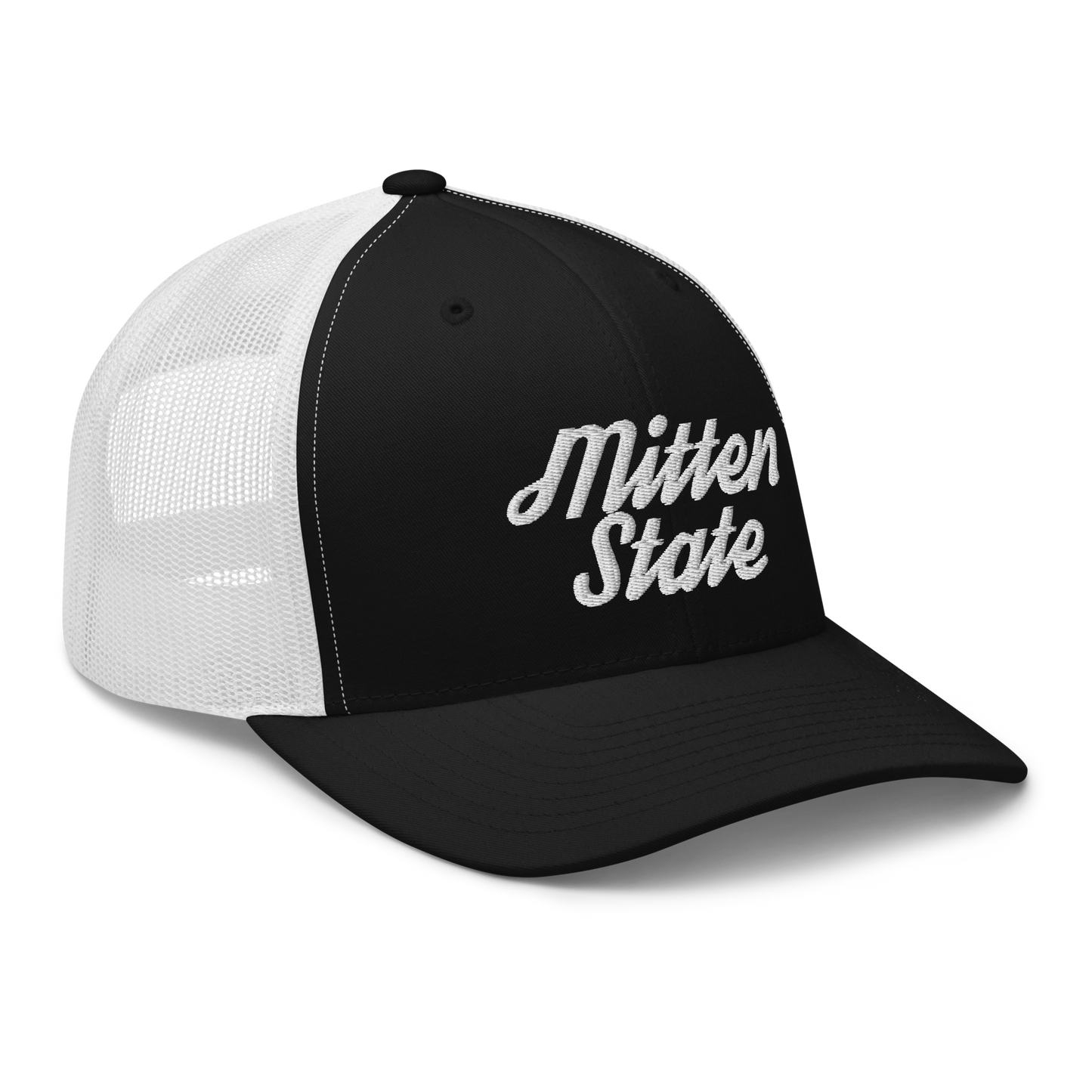 Michigan 'Mitten State' Trucker Hat (Script Font)