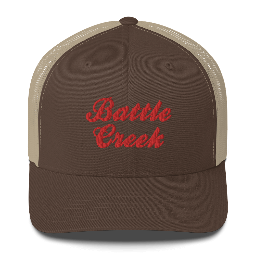 'Battle Creek' Trucker Hat (Cerealmaker Parody)