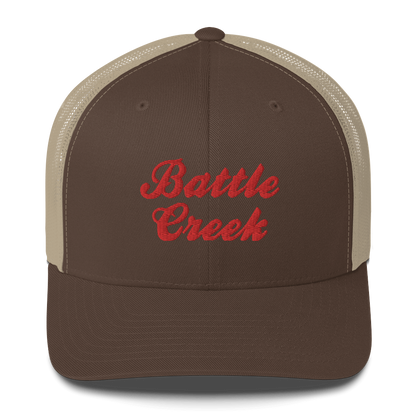 'Battle Creek' Trucker Hat (Cerealmaker Parody)