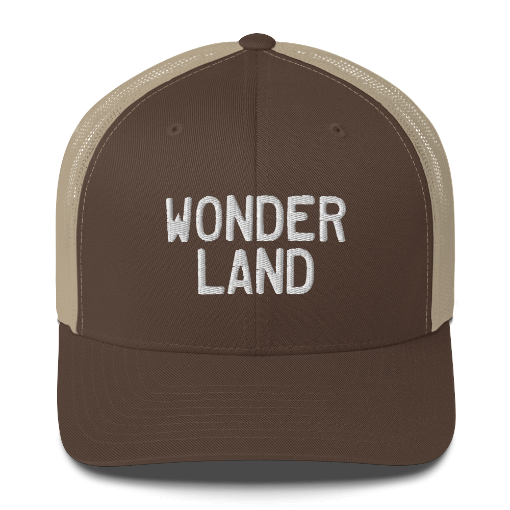 Michigan 'Wonderland' Trucker Cap (Licence Plate Font)