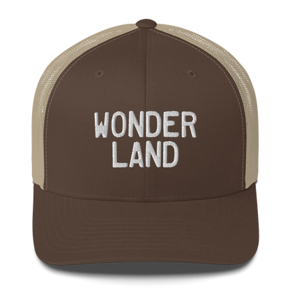 Michigan 'Wonderland' Trucker Cap (Licence Plate Font)