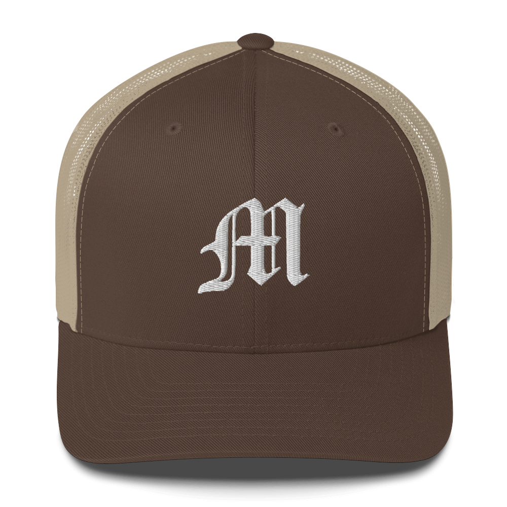 Michigan 'Old English M' Trucker Hat