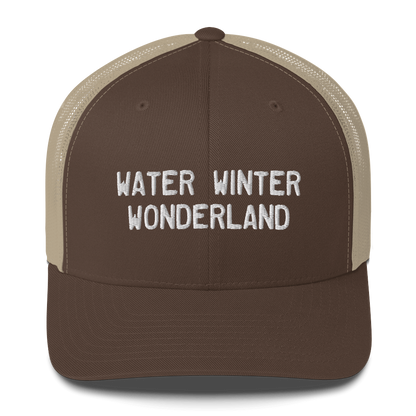 Michigan 'Water Winter Wonderland' Trucker Hat