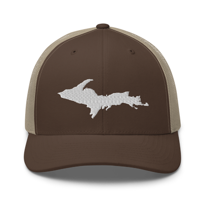 Michigan Upper Peninsula Trucker Hat (w/ UP Outline)