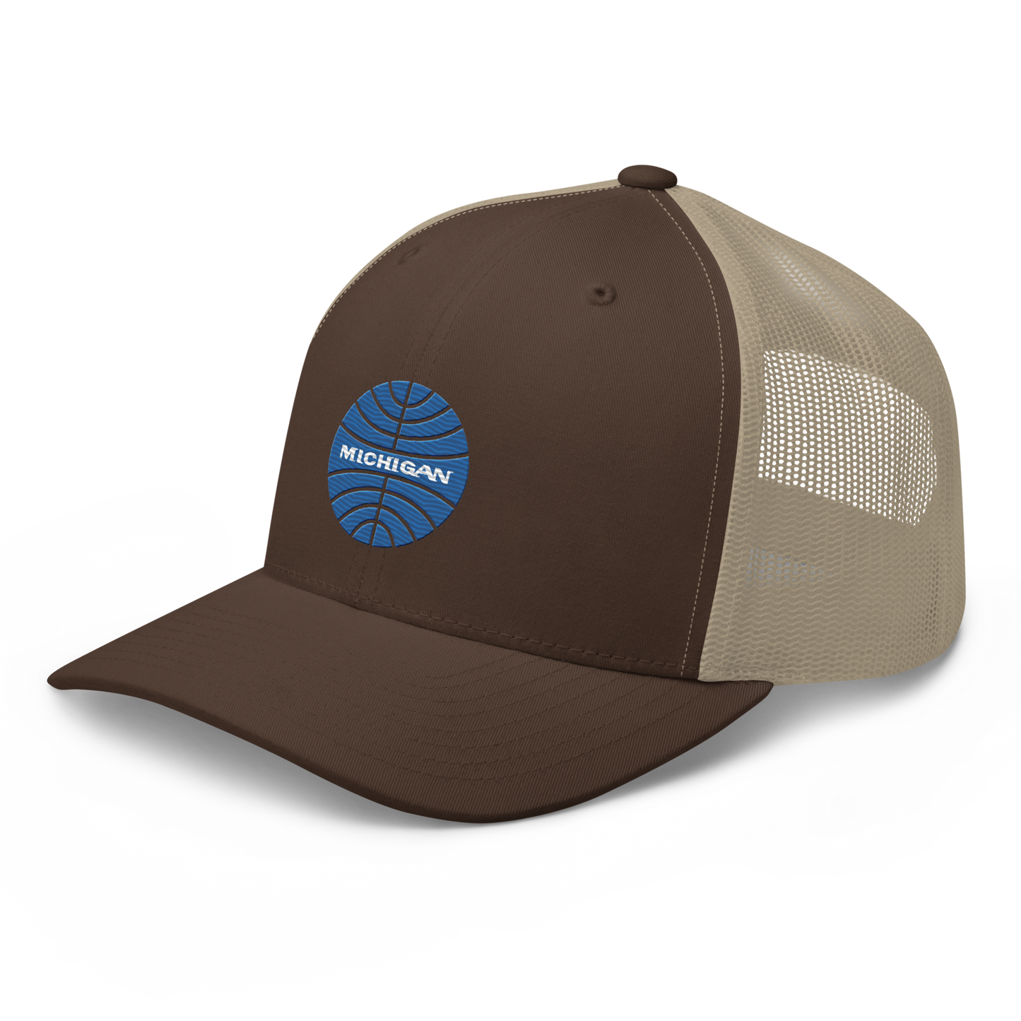 'Michigan' Trucker Hat (Retro Airline Parody)