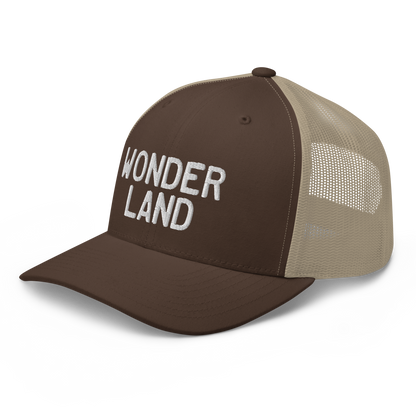 Michigan 'Wonderland' Trucker Cap (Licence Plate Font)