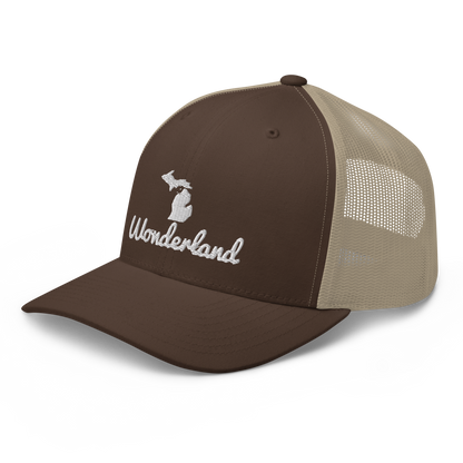 Michigan 'Wonderland' Trucker Hat (Script Font)