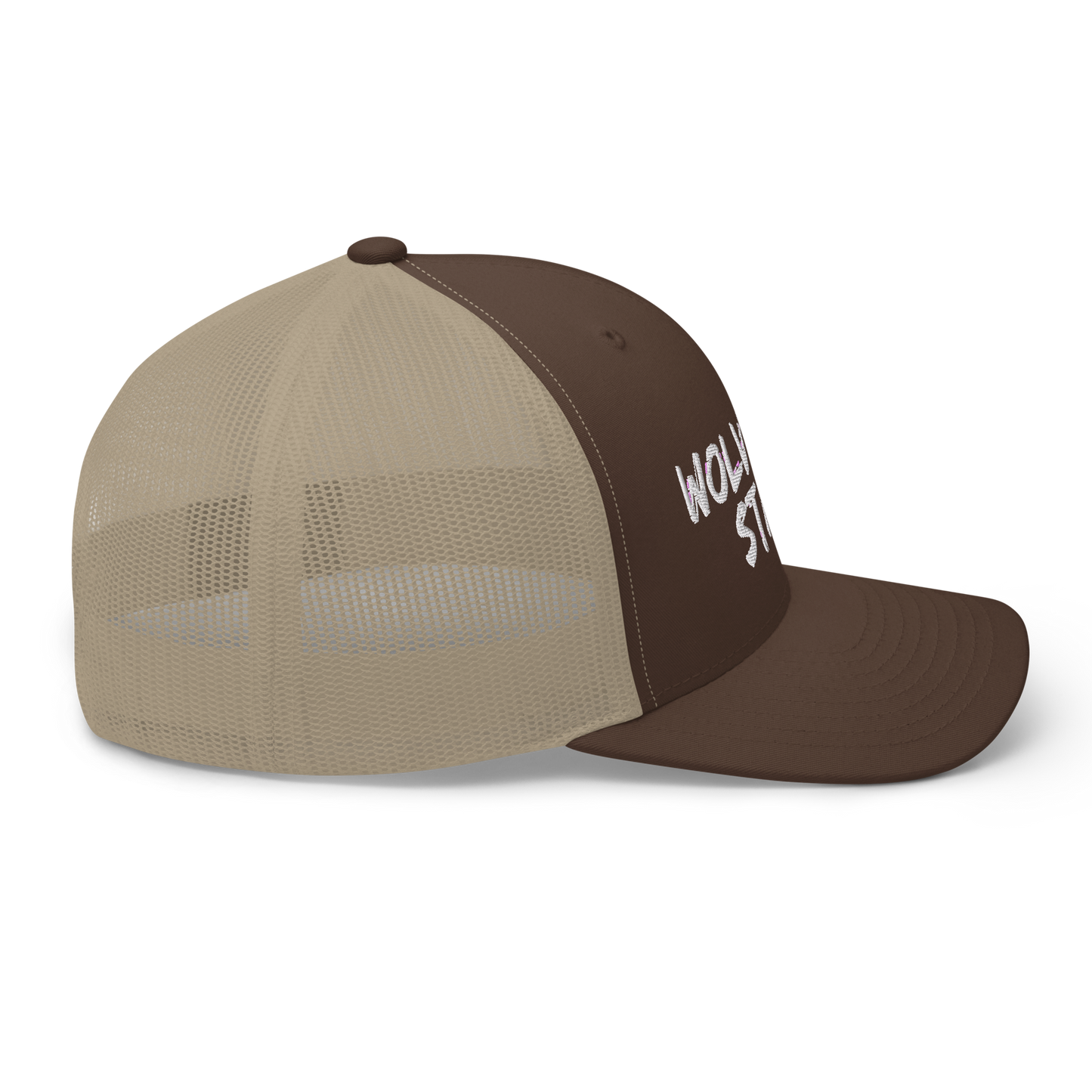 Michigan 'Wolverine State' Trucker Hat (Angry Brush Font)