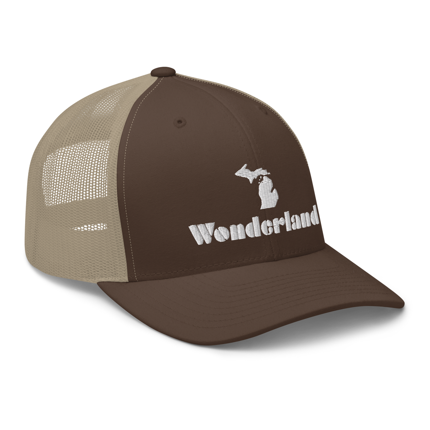 Michigan 'Wonderland' Trucker Hat (Art Deco Font)