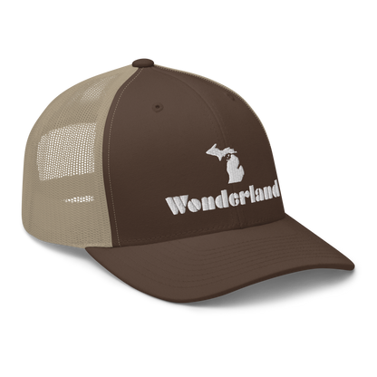 Michigan 'Wonderland' Trucker Hat (Art Deco Font)