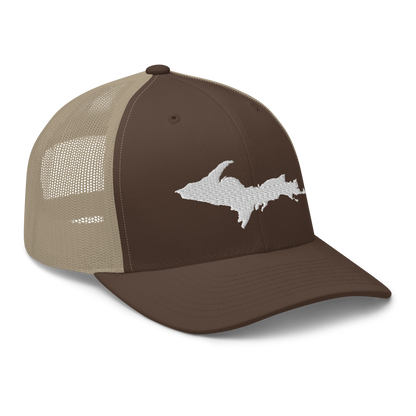 Michigan Upper Peninsula Trucker Hat (w/ UP Outline)