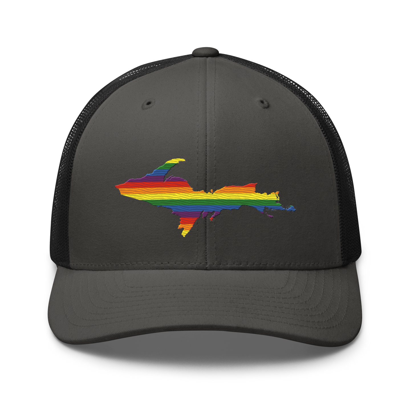 Michigan Upper Peninsula Trucker Hat (Pride Edition)