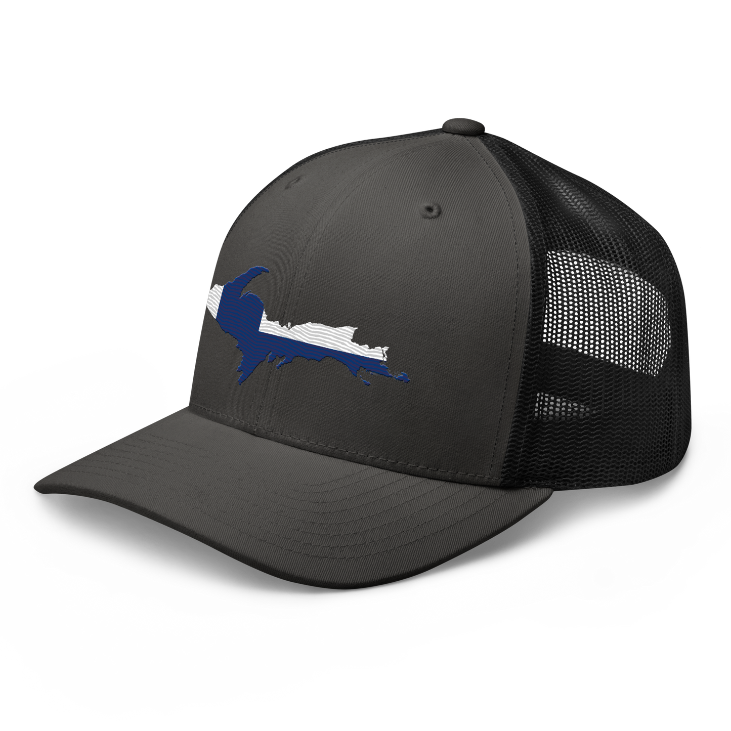 Michigan Upper Peninsula Trucker Hat (w/ UP Finland Outline