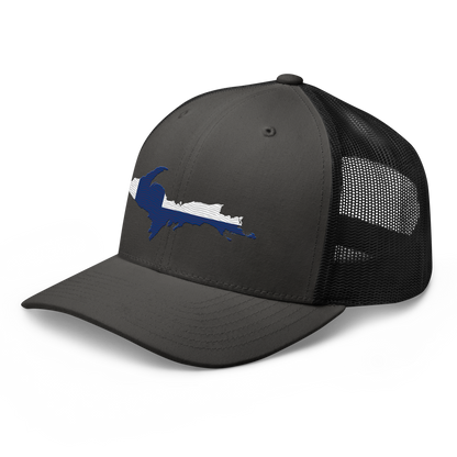 Michigan Upper Peninsula Trucker Hat (w/ UP Finland Outline