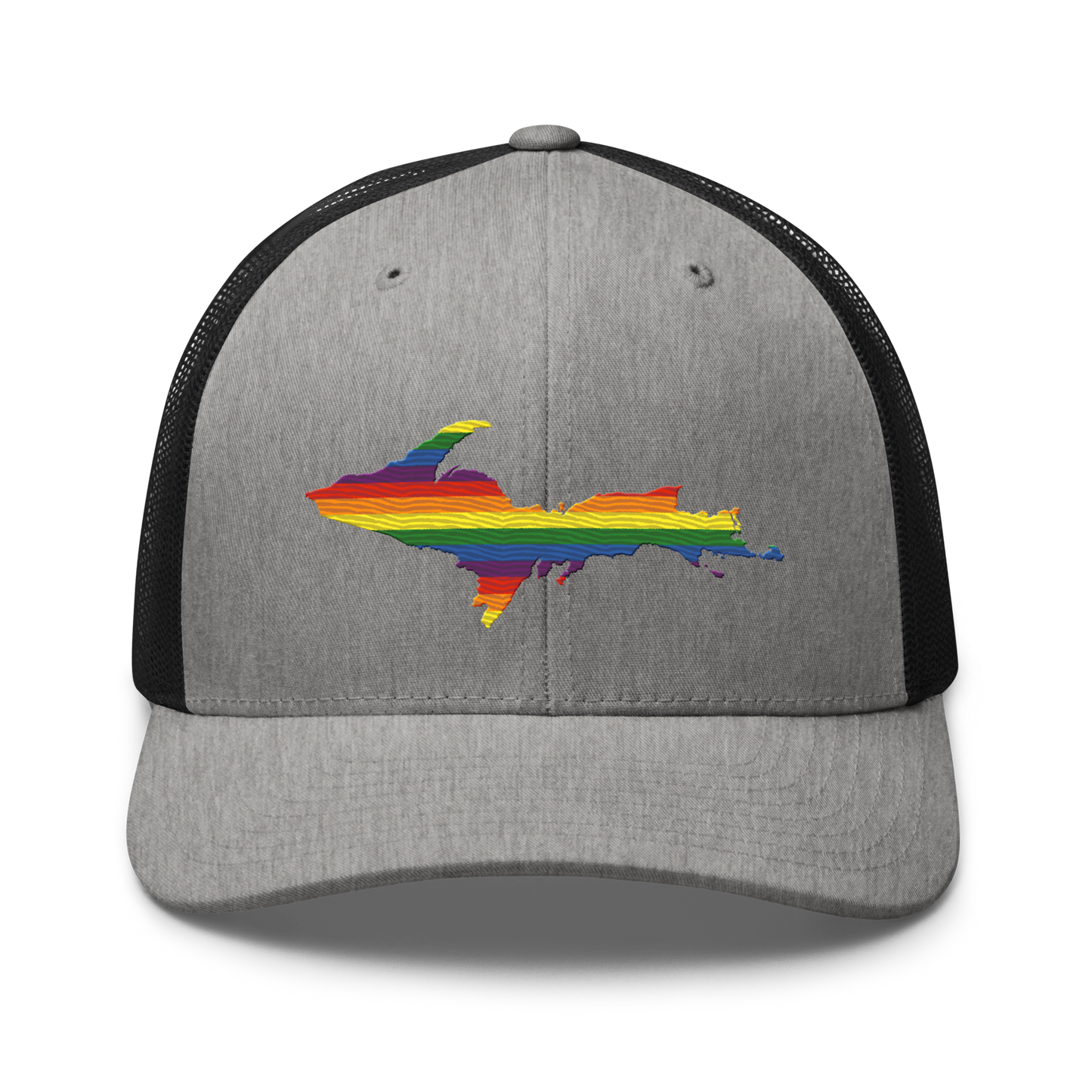 Michigan Upper Peninsula Trucker Hat (Pride Edition)