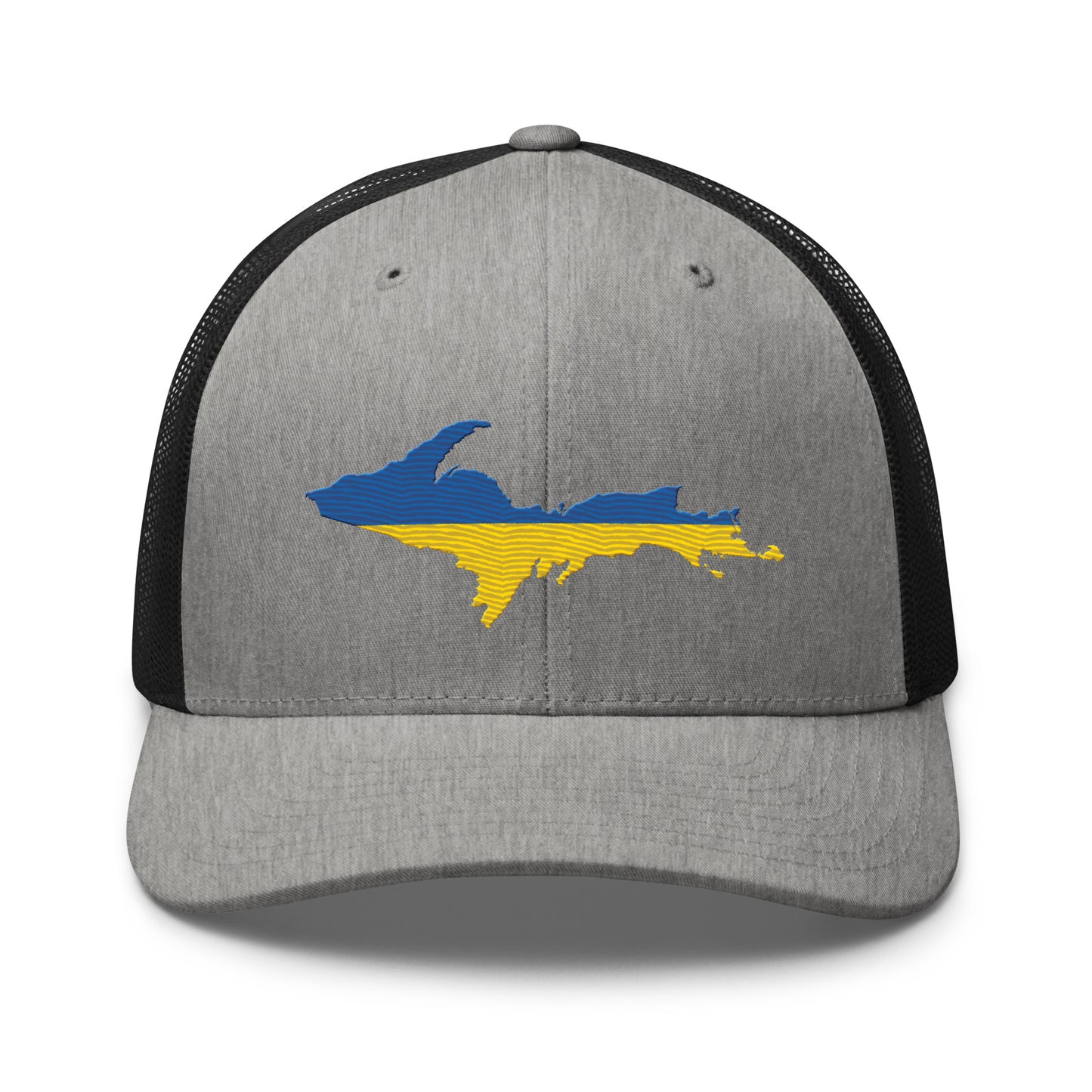 Michigan Upper Peninsula Trucker Hat (Ukraine Edition)