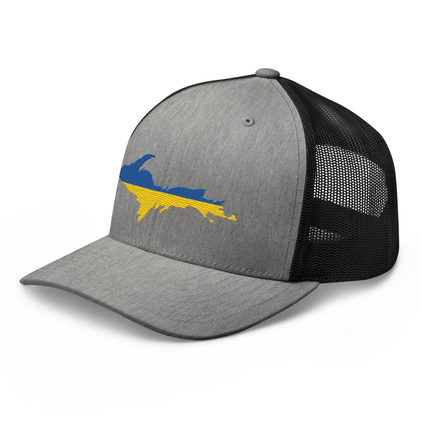 Michigan Upper Peninsula Trucker Hat (Ukraine Edition)