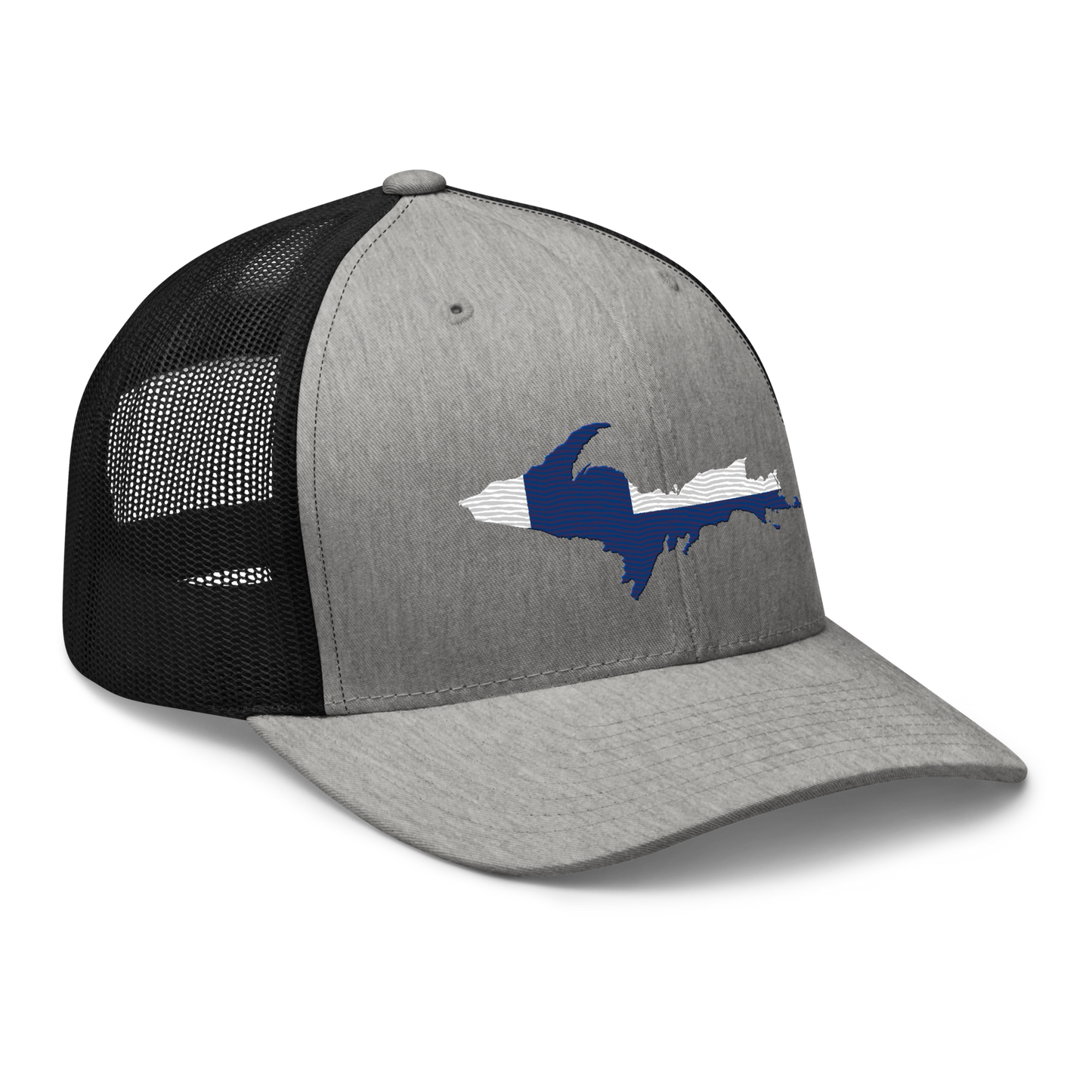 Michigan Upper Peninsula Trucker Hat (w/ UP Finland Outline