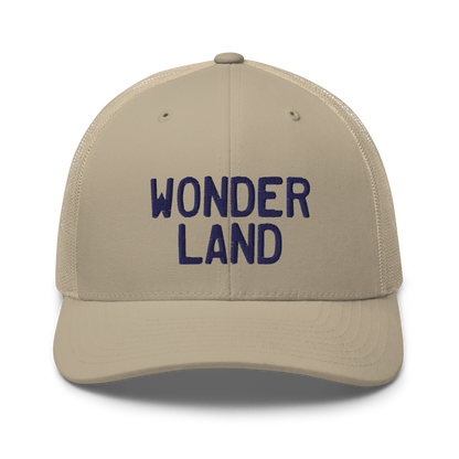 Michigan 'Wonderland' Trucker Cap (Licence Plate Font)