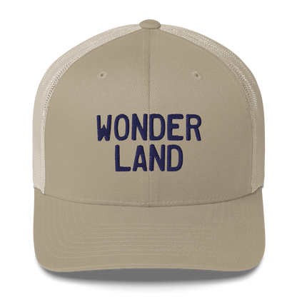 Michigan 'Wonderland' Trucker Cap (Licence Plate Font)