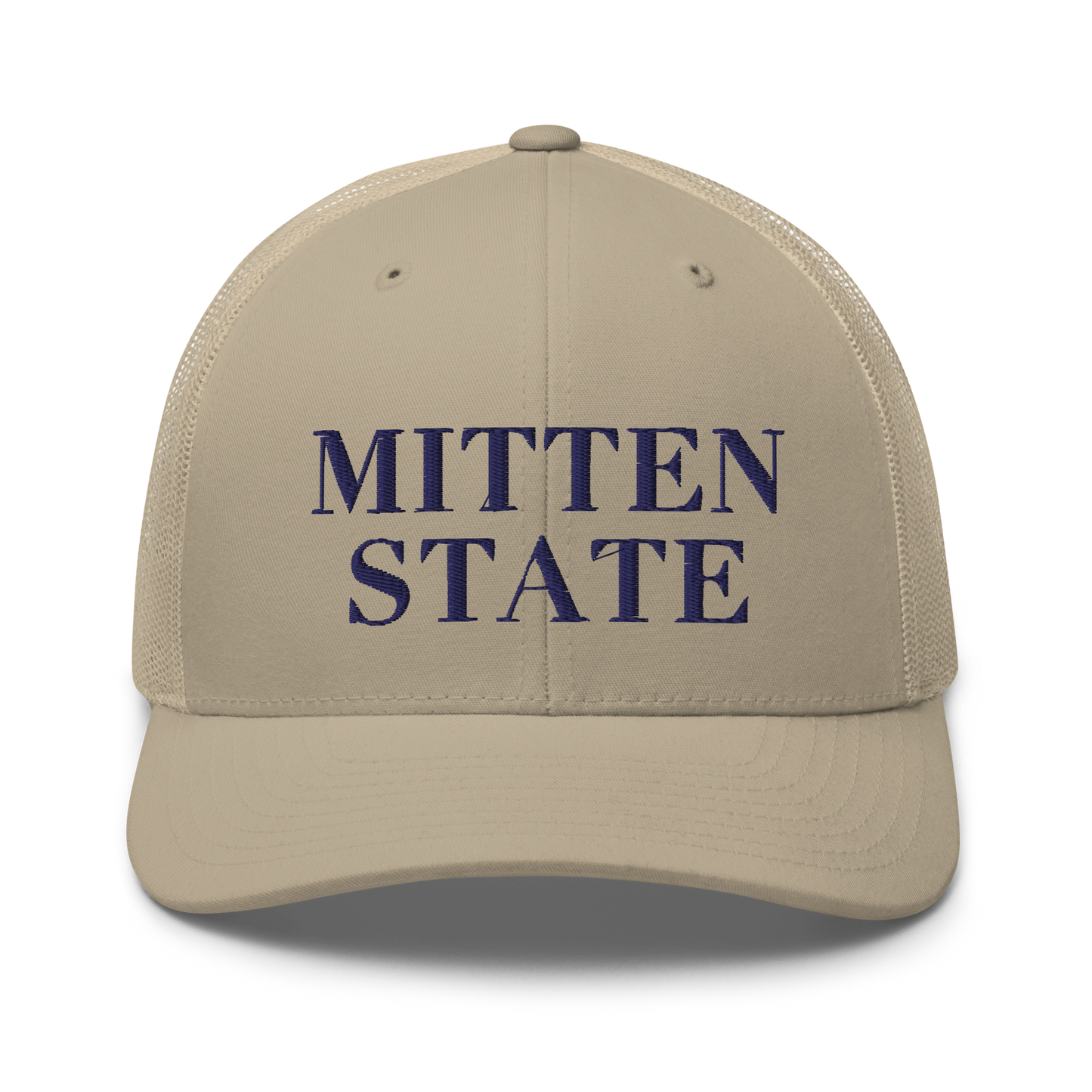 Michigan 'Mitten State' Trucker Hat (Didone Font)