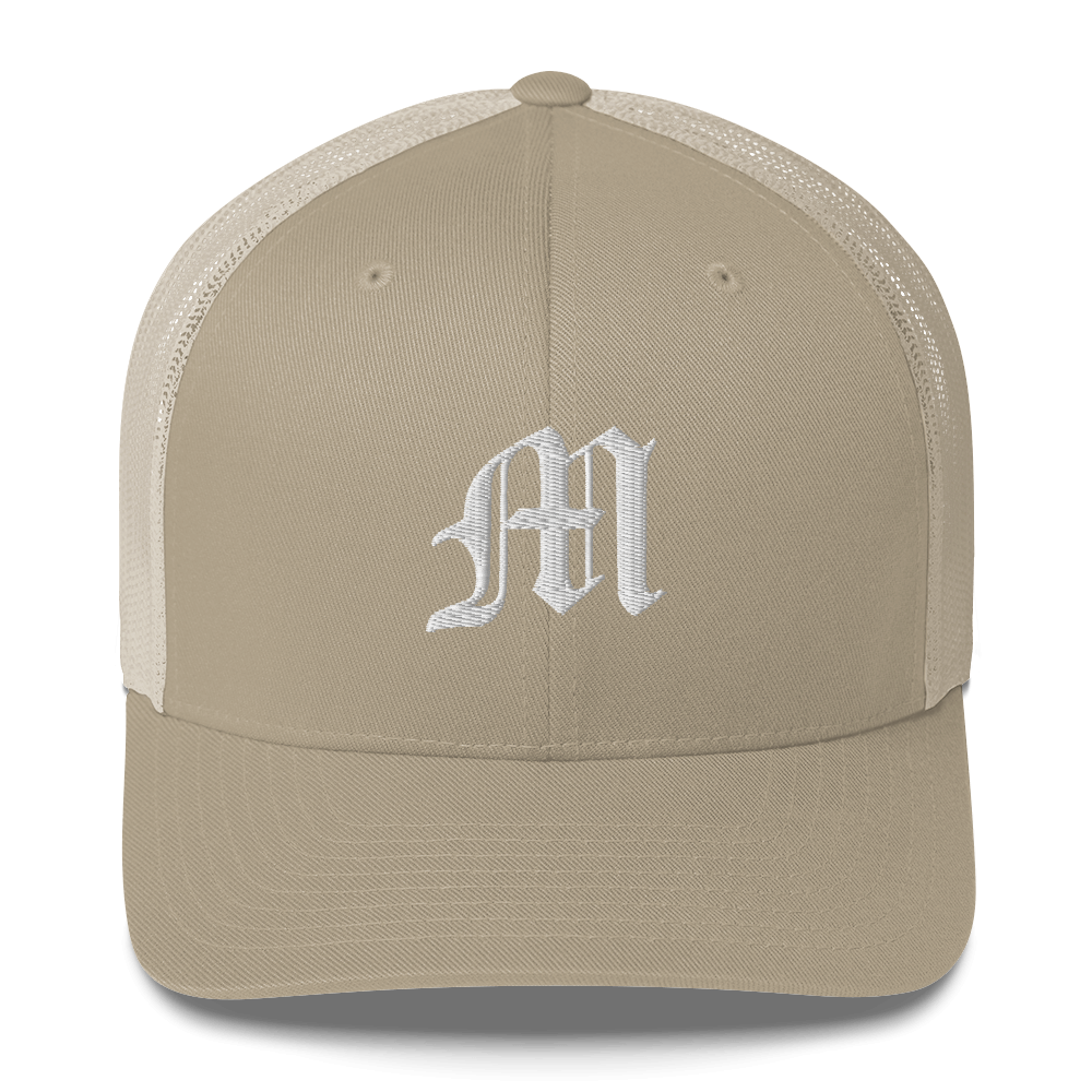 Michigan 'Old English M' Trucker Hat