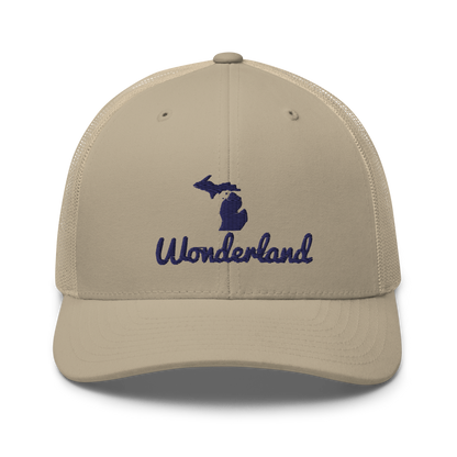 Michigan 'Wonderland' Trucker Hat (Script Font)