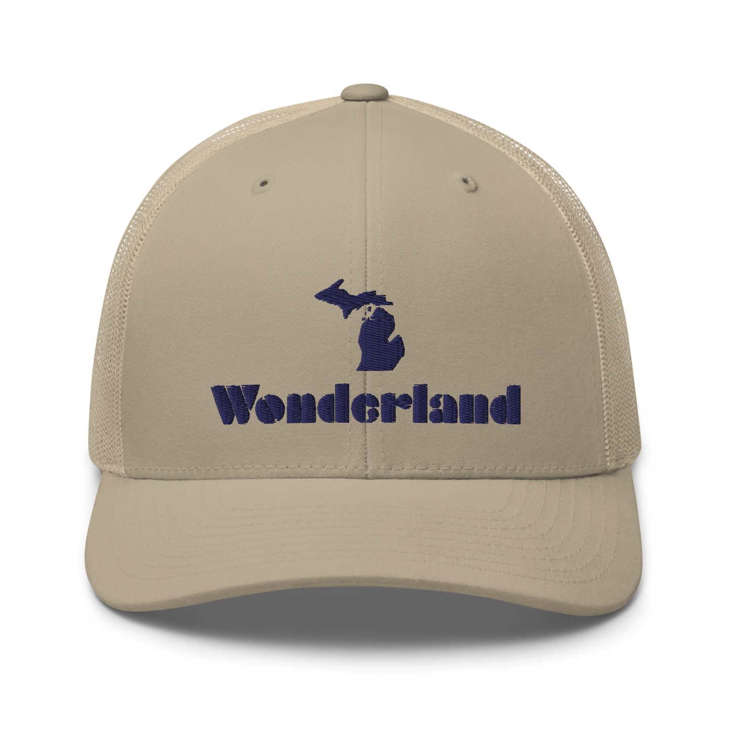 Michigan 'Wonderland' Trucker Hat (Art Deco Font)